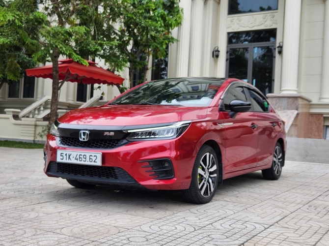 Honda City RS 2022 Màu Đỏ